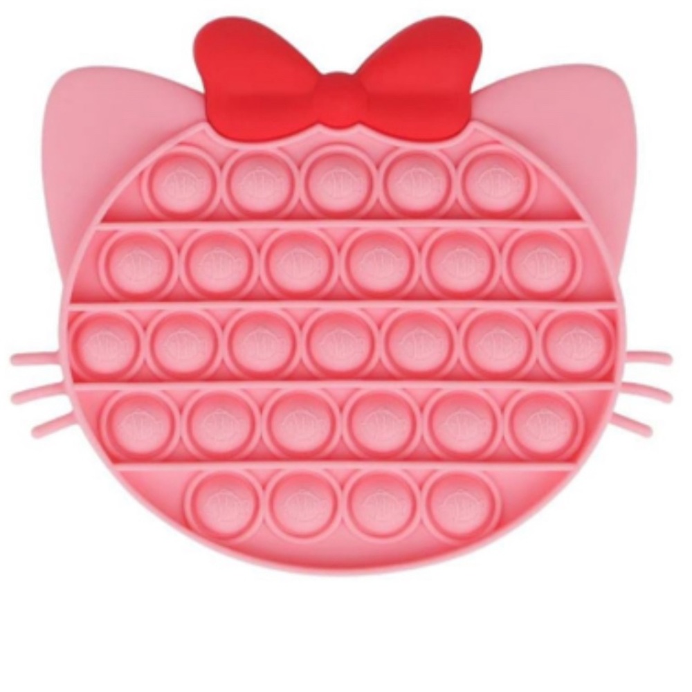 Sanrio Hello Kitty Pop It Pink Fidget Toy Sensory